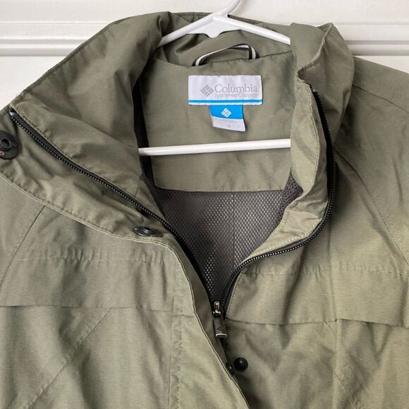 Columbia Army Green Remoteness Jacket Size Small - Picture 2 of 12
